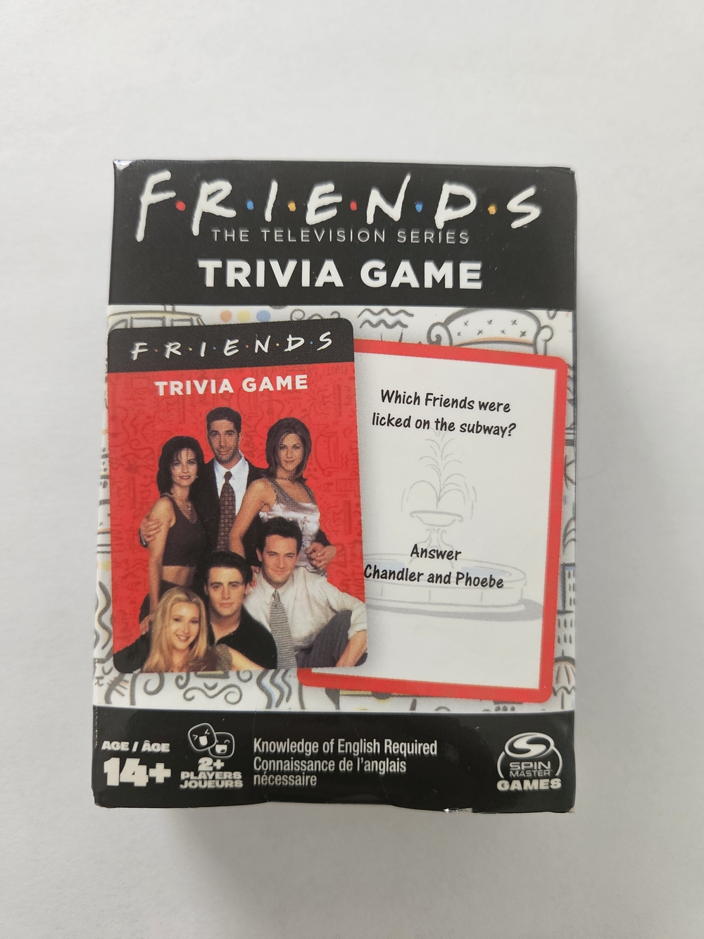 NWT FRIENDS Trivia Card Game
